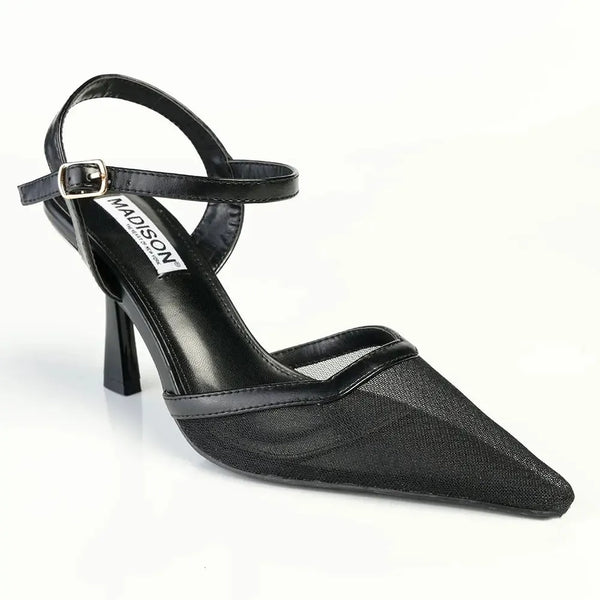 Madison Piper Heel - Black
