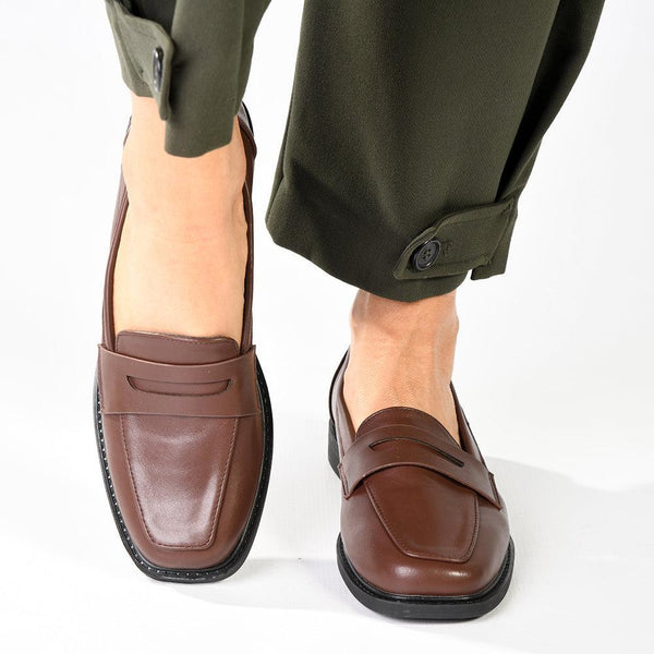 Madison Pippa 2 Loafers - Chocolate-Madison Heart of New York-Buy shoes online