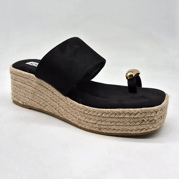 Madison Piston Wedge - Black