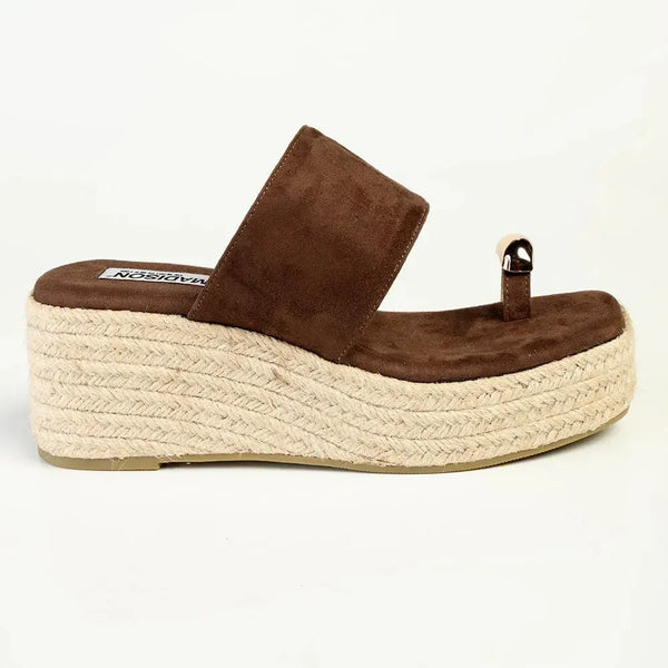 Madison Piston Wedge - Chocolate
