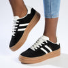 Madison Platform Fashion Sneaker - Black-Madison Heart of New York-Buy shoes online