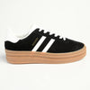 Madison Platform Fashion Sneaker - Black-Madison Heart of New York-Buy shoes online