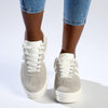 Madison Platform Fashion Sneaker - Grey-Madison Heart of New York-Buy shoes online