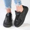 Madison Platform Lace Up Fashion Sneaker - Black-Madison Heart of New York-Buy shoes online