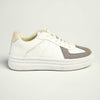 Madison Platform Lace Up Fashion Sneaker - White / Grey-Madison Heart of New York-Buy shoes online