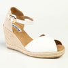 Madison Poison Wedge - White