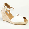 Madison Poison Wedge - White