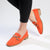 Madison Polly Loafer With Gold Metal Trim Detail - Orange-Madison Heart of New York-Buy shoes online