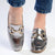 Madison Polly Loafer With Gold Metal Trim Detail - Pewter-Madison Heart of New York-Buy shoes online