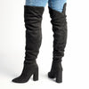 Madison Portia Long Boots - Black-Madison Heart of New York-Buy shoes online