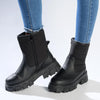 Madison Puff Shaft Fashion Boot - Black-Madison Heart of New York-Buy shoes online