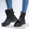 Madison Puff Shaft Fashion Boot - Black-Madison Heart of New York-Buy shoes online