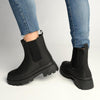 Madison Rachel Chunky Fashion Boot - Black-Madison Heart of New York-Buy shoes online