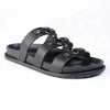 Madison Ring Sandal - Black Mono