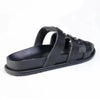 Madison Ring Sandal - Black Mono