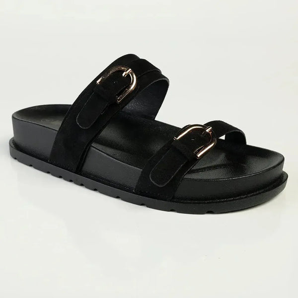 Madison Rose Sandal - Black
