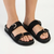 Madison Rose Sandal - Black