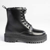 Madison Savannah Military Boot - Black-Madison Heart of New York-Buy shoes online