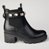 Madison Shante 2 Diamond Belt Boot - Black-Madison Heart of New York-Buy shoes online