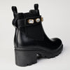 Madison Shante 2 Diamond Belt Boot - Black-Madison Heart of New York-Buy shoes online