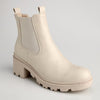 Madison Shante II Chunky Fashion Boot - Light Beige-Madison Heart of New York-Buy shoes online