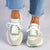 Madison Simone Lace Up Sneaker - Green Multi-Madison Heart of New York-Buy shoes online