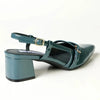 Madison Slingback Court - Petrol Blue