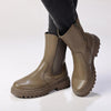 Madison Stacy Boot - Khaki Mono-Madison Heart of New York-Buy shoes online