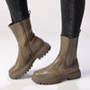 Madison Stacy Boot - Khaki Mono-Madison Heart of New York-Buy shoes online