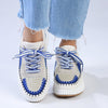 Madison Stitch Multi Color Sneaker - Blue Multi-Madison Heart of New York-Buy shoes online