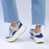 Madison Stitch Multi Color Sneaker - Blue Multi-Madison Heart of New York-Buy shoes online