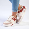 Madison Tamara Sneaker - White/Pink Multi-Madison Heart of New York-Buy shoes online