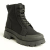 Madison Tiana Canvas Boot - Black-Madison Heart of New York-Buy shoes online