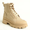 Madison Tiana Canvas Boot - Nude-Madison Heart of New York-Buy shoes online