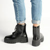 Madison Tina Fashion Boots - Black-Madison Heart of New York-Buy shoes online