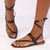 Madison Toe Loop Sandal - Brown