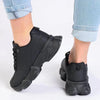Madison Tubs Platform Fashion Sneaker - Black