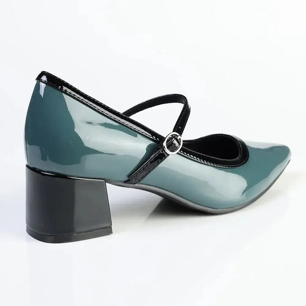 Madison Two Tone Court - Petrol Blue/Black