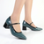 Madison Two Tone Court - Petrol Blue/Black