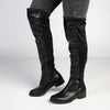 Madison Vella Long Boot - Black-Madison Heart of New York-Buy shoes online