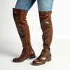 Madison Vella Long Boot - Chocolate-Madison Heart of New York-Buy shoes online