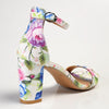 Madison Viv Ankle Strap Sandal - White Floral-Madison Heart of New York-Buy shoes online