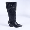 Madison Western Cowboy Boots-Black-Madison Heart of New York-Buy shoes online