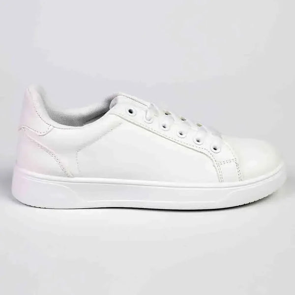 Madison Yami Sneaker - White Mono