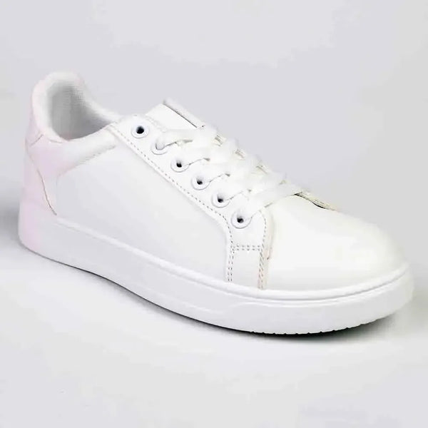 Madison Yami Sneaker - White Mono