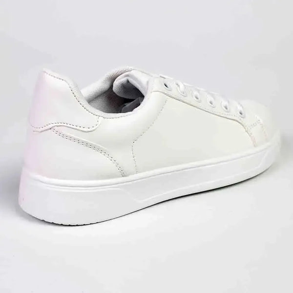 Madison Yami Sneaker - White Mono