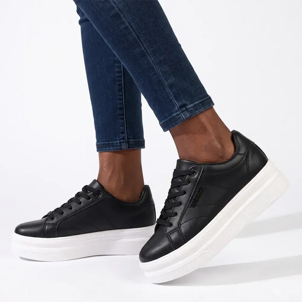 Madison Yana Platform Sneaker - Black