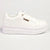 Madison Yana Platform Sneaker - White