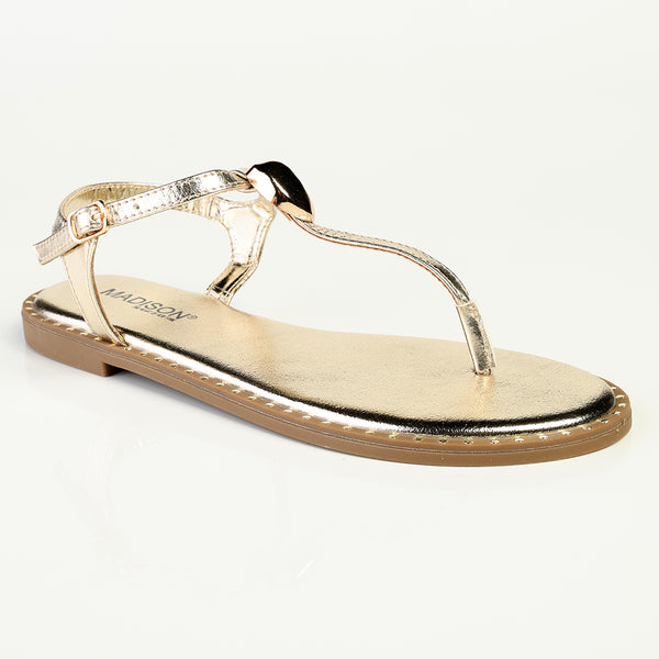 Madison Yanka Sandal - Gold