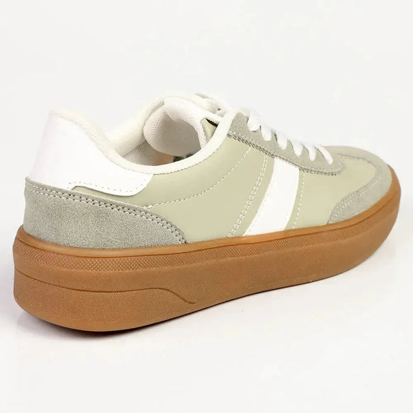 Madison Yankova Sneaker - Olive/White